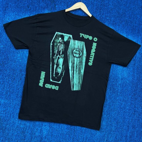 Type O Negative Dead Again Gothic Metal Band T-Shirt Size Large - Picture 3 of 4